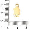 Christmas 304 Stainless Steel Enamel Pendants LS-STAS-I356-02G-01-3