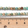 Dyed Natural Regalite/Imperial Jasper/Sea Sediment Jasper Beads Strands G-B124-C05-06-2