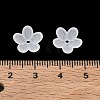 Acrylic Frosted Bead Caps AC-CBA81FF-02A-3
