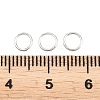 Brass Closed Jump Rings KK-D257-01P-05-3