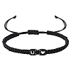 1Pc Adjustable Nylon Cord Braided Bracelets for Women Men BJEW-LP0001-31A-U-1