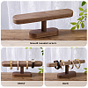 Wood T Bar Bracelet Display Stands ODIS-WH0061-39-4
