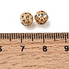 Brass Rhinestone Beads RB-K001-01G-04-2
