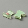 Translucent Resin Cabochons RESI-WH0035-28D-2