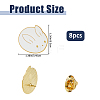 8Pcs Rabbit Enamel Pins JEWB-FH0003-04-2