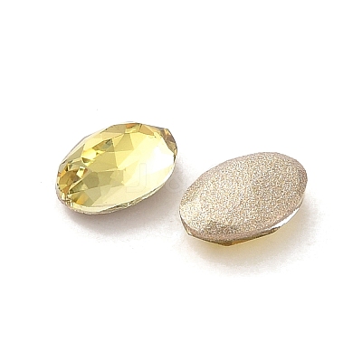Glass Rhinestone Cabochons RGLA-P037-08A-D226-1