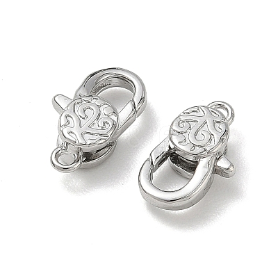 SHEGRACE Brass Lobster Claw Clasps XGRQ4G738-672P-1