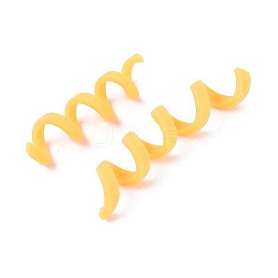 Handmade Polymer Clay Spiral Beads FIND-Q122-01C-1