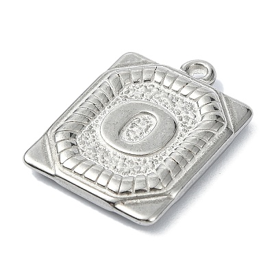Anti-Tarnish 304 Stainless Steel Pendants STAS-U033-01P-O-1