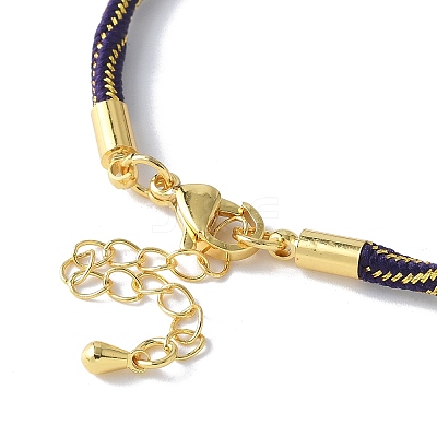 Nylon Cord Bracelets MAK-C003-02G-36-1