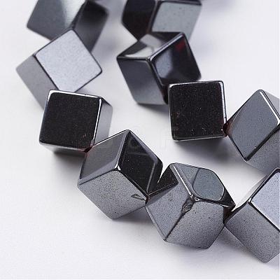 Non-magnetic Synthetic Hematite Beads Strands G-F396-02-1