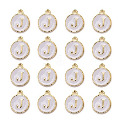 Golden Plated Alloy Charms X-ENAM-S118-01J-1