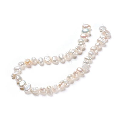 Natural Cultured Freshwater Pearl Beads Strands PEAR-I004-08B-1