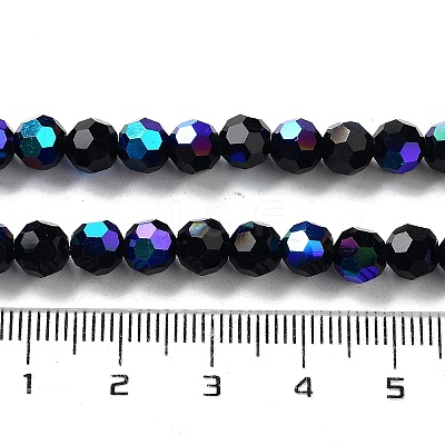 Opaque Glass Beads Strands EGLA-A035-P6mm-L18-1