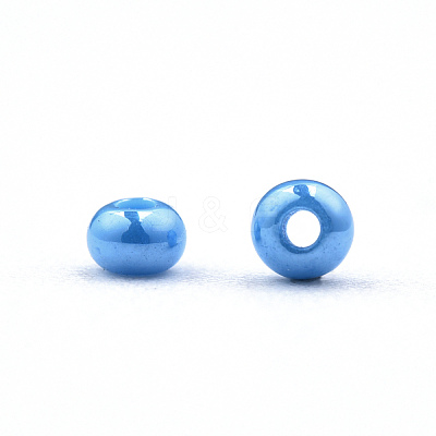 11/0 Czech Opaque Glass Seed Beads SEED-N004-003B-18-1
