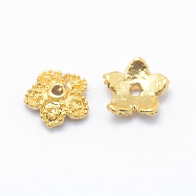 Brass Bead Caps KK-K185-58A-NR-1