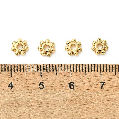 SHEGRACE Brass Spacer Beads XGRQ1H712-334G-1