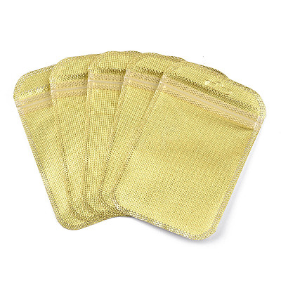 Translucent Plastic Resealable Packaging Bags OPP-Q006-03G-1