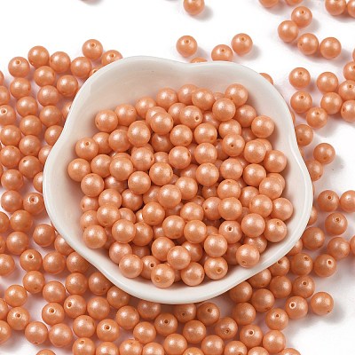 Baking Paint 3/0 Glass Seed Beads SEED-A034-02L-1