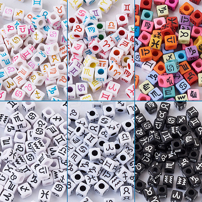 Craft Acrylic European Beads OPDL-PJ0001-01-1