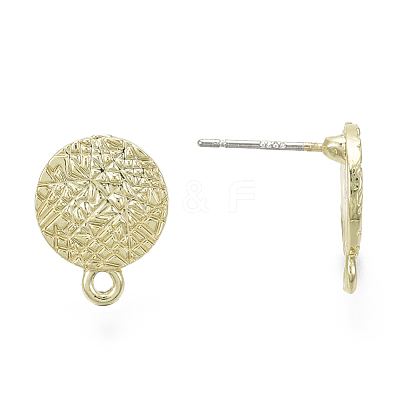 Alloy Stud Earring Findings X-PALLOY-S121-66-1