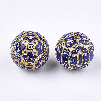 Plating Acrylic Beads LS-X-PACR-T001-08A-1