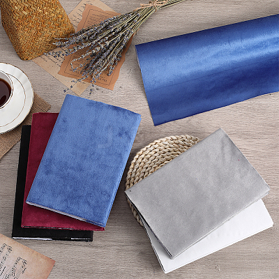 2M Velvet Book Covers DIY-WH0491-88A-05-1