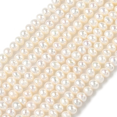 Natural Cultured Freshwater Pearl Beads Strands PEAR-C004-18B-1