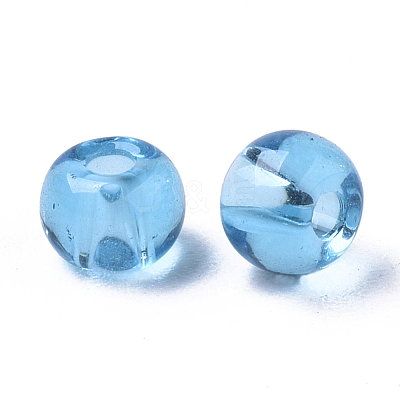 6/0 Transparent Glass Seed Beads SEED-S040-09A-07-1