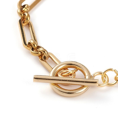 304 Stainless Steel Figaro Chain Bracelets BJEW-JB05838-1