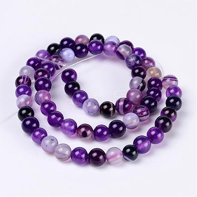 Natural Agate Beads AGAT-6D-4-1