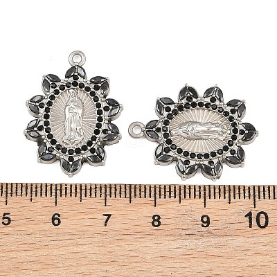 304 Stainless Steel Rhinestone Pendants RB-CBADC81-15P-02-1