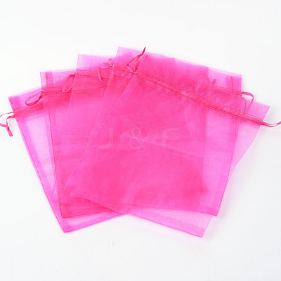 Organza Gift Bags with Drawstring OP-R016-17x23cm-07-1