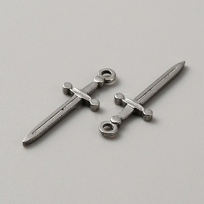 304 Stainless Steel Pendants FIND-WH0137-62B-1