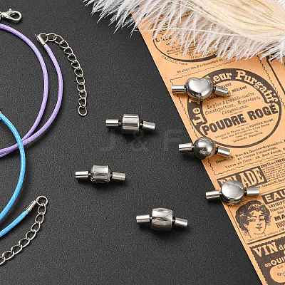 6Pcs 6 Styles 304 Stainless Steel Box Clasps STAS-CJ0002-72-1