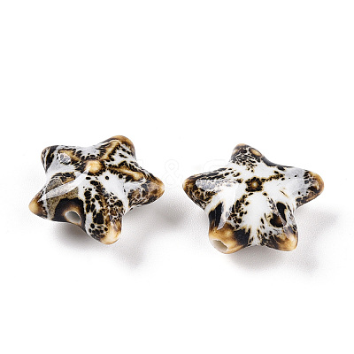 Handmade Porcelain Beads PORC-N008-09G-1