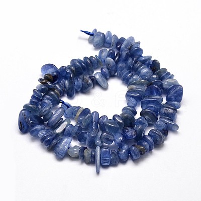 Natural Kyanite/Cyanite/Disthene Chip Beads Strands G-E271-78-1