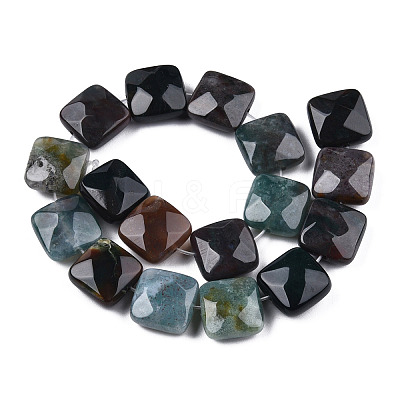 Natural Indian Agate Beads Strands X-G-S357-D02-03-1