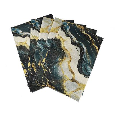 6Pcs Polyester Table Cloth AJEW-XCP0002-93-1