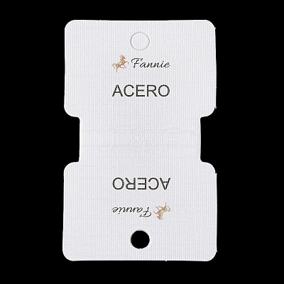 Fold Over Paper Jewelry Display Cards CDIS-M005-25-1