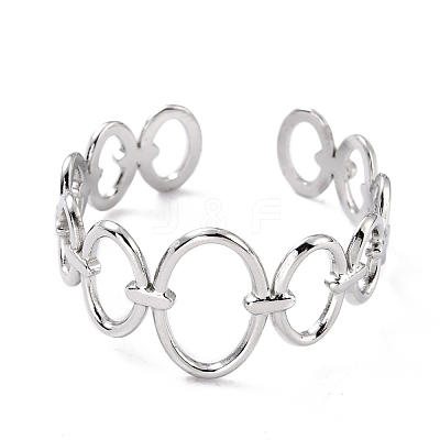 Non-Tarnish 304 Stainless Steel Finger Rings X-RJEW-L102-05P-1