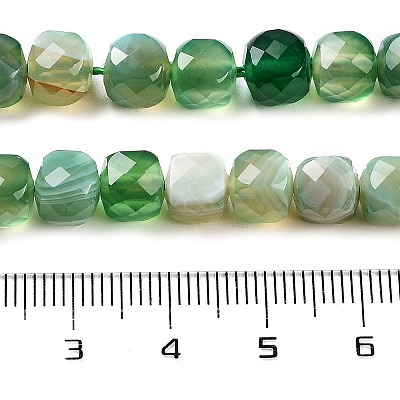Natural Agate Dyed Beads Strands G-H028-A08-03-1