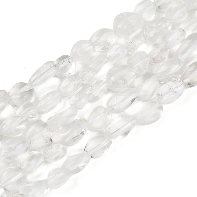 Natural Quartz Crystal Beads Strands G-P433-21-1