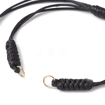Adjustable Braided Eco-Friendly Korean Waxed Polyester Cord AJEW-JB01205-02-1