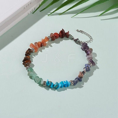 Chakra Jewelry BJEW-JB05916-1
