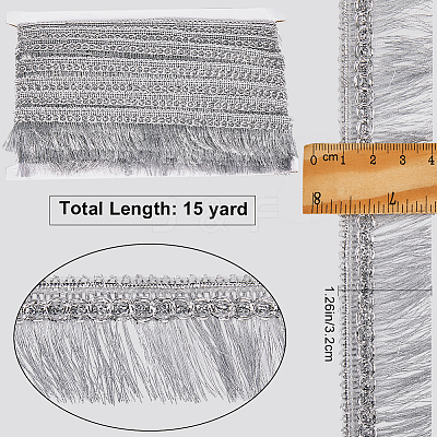Polyester Tassel Lace Ribbons DIY-WH0530-69B-1