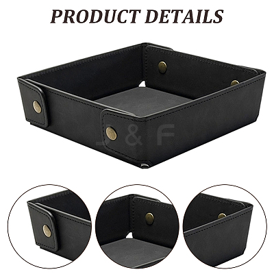 PU Leather Storage Trays ODIS-WH20013-03A-02-1