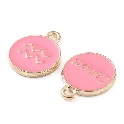 Alloy Enamel Pendants ENAM-S124-01B-03-1