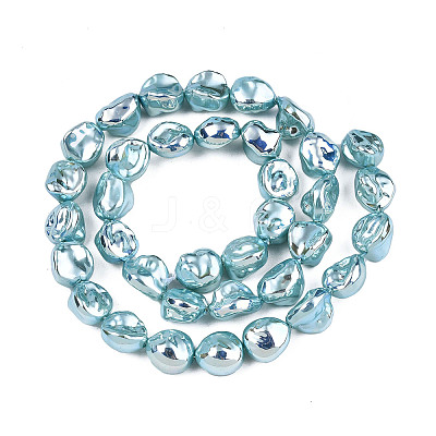 ABS Plastic Imitation Pearl Beads Strands KY-N015-11-A03-1