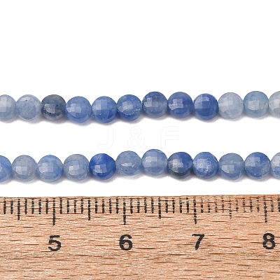Gradient Color Natural Blue Aventurine Beads Strands GG-CBA9631-D02-01-1